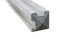 Concrete Slotted Corner Fence Post 2745mm (9ft) timber merchant Romford